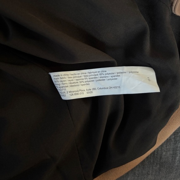 Eloquii Women’s brown blazer The 365 Semi Stretch Biscuit Size 20 - Picture 7 of 7